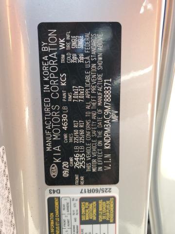KNDPM3AC9M7888371 KIA Sportage Lx