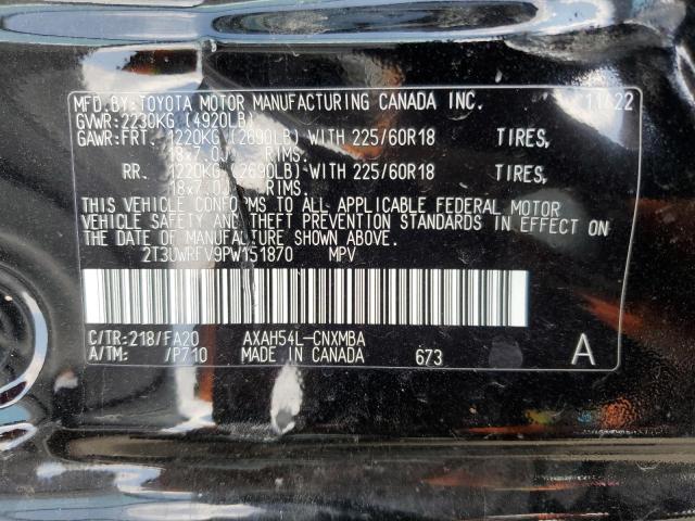 2023 TOYOTA RAV4 WOODL - 2T3UWRFV9PW151870