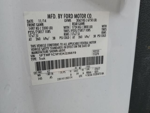 1FTMF1CM1EKG36619 Ford F150