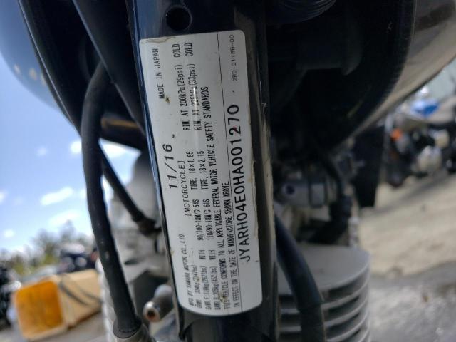 2017 YAMAHA SR400 JYARH04E0HA001270