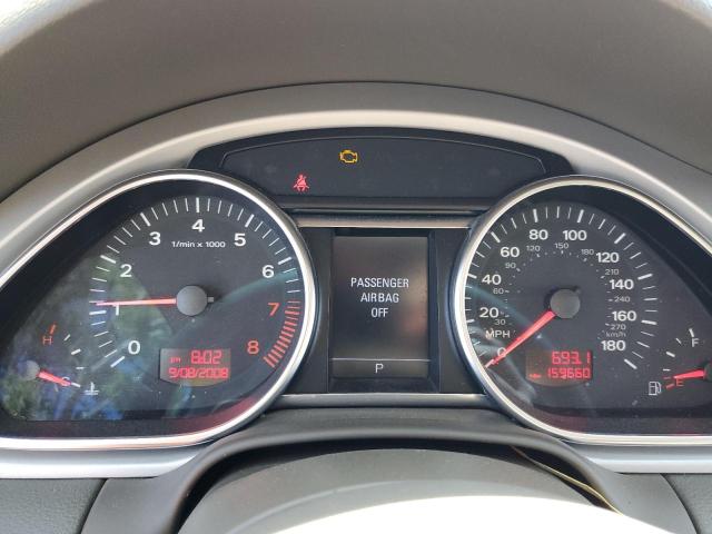 WA1AY94L89D013181 Auction: COPART Lot: 57811723 Location: CA - MARTINEZ WA1AY94L89D013181 AUDI Q7 2009 BLACK Photo 9