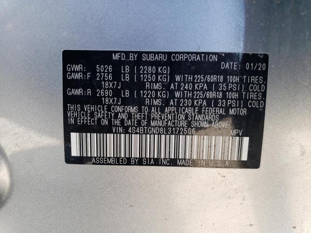 4S4BTGND8L3172506 Subaru Outback Limited Xt