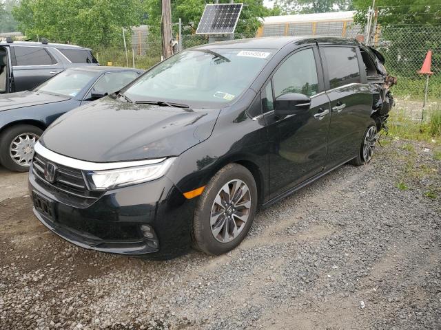 2022 Honda Odyssey Exl VIN: 5FNRL6H79NB025765 Lot: 55554953