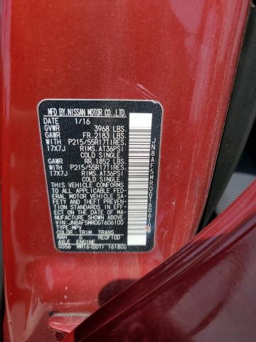 2016 NISSAN JUKE S - JN8AF5MR0GT606100