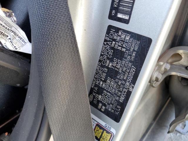 KNDCC3LG9K5020297 KIA NIRO EX