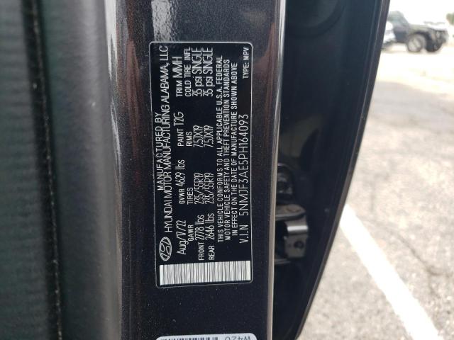 5NMJF3AE5PH164093 Hyundai TUCSON SEL