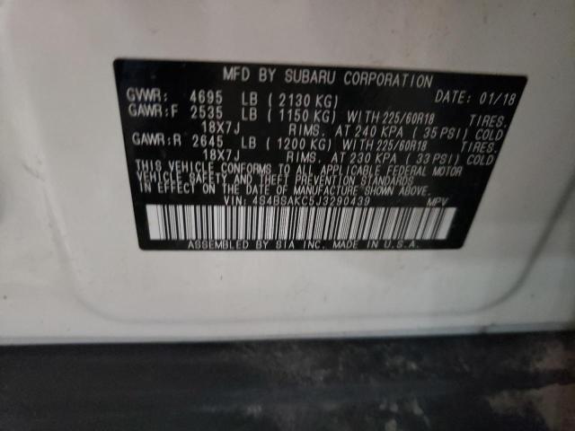 4S4BSAKC5J3290439 Subaru Outback 2.5i Limited