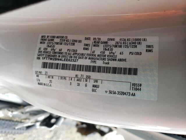 1FT7W2BN4LEE62327 Ford F250 Super Duty