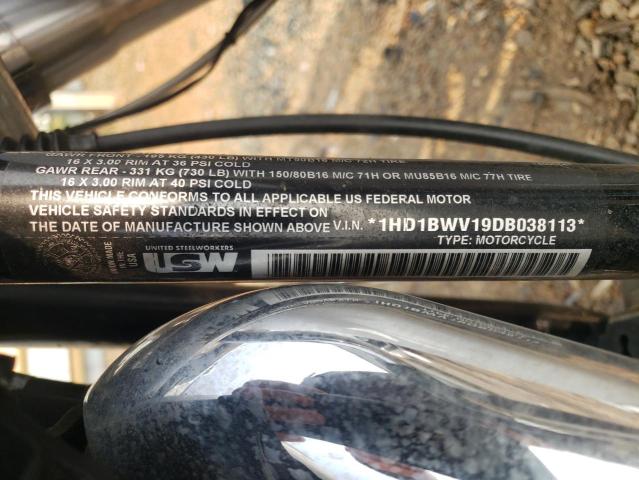 2013 HARLEY-DAVIDSON FLSTC HERI - 1HD1BWV19DB038113