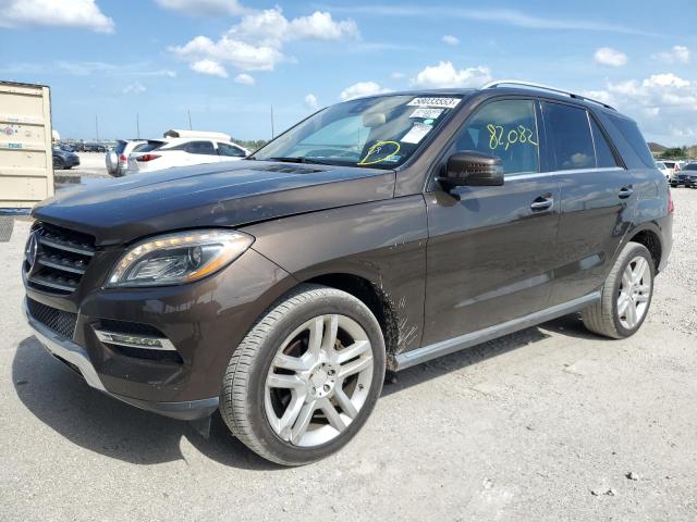 VIN 4JGDA5JB2EA411537 2014 Mercedes-Benz ML-Class, 350 no.1