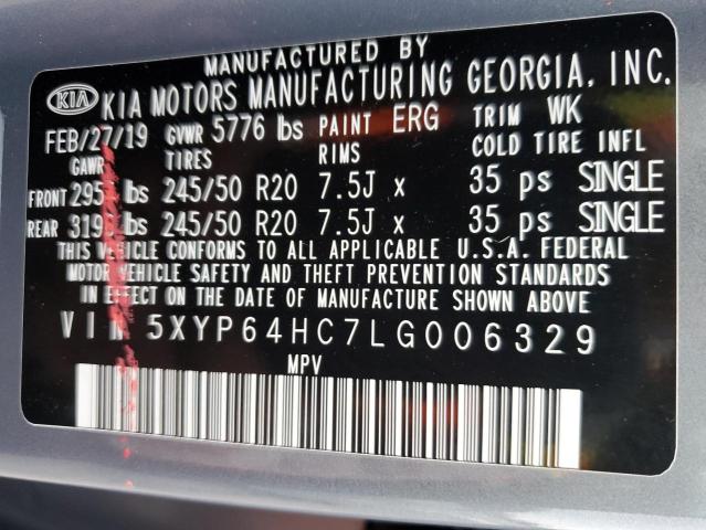 5XYP64HC7LG006329 KIA Telluride S