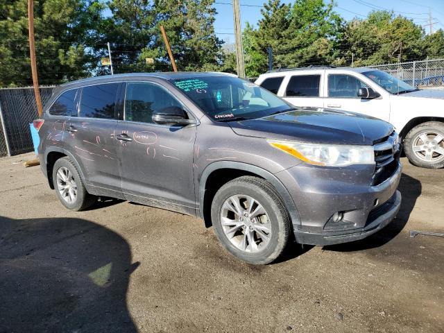 VIN 5TDJKRFH7ES014353 2014 Toyota Highlander, Xle no.4