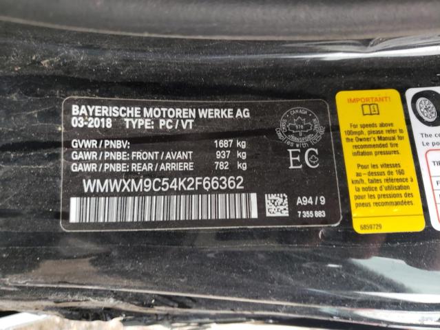 2019 MINI COOPER JOH - WMWXM9C54K2F66362