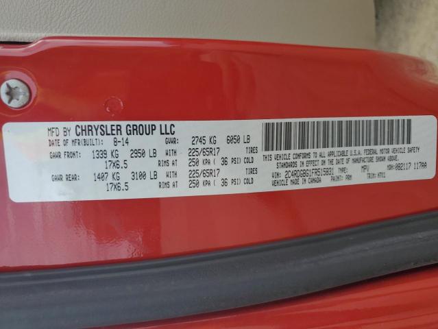 2C4RDGBG1FR515831 Dodge Grand Caravan Se