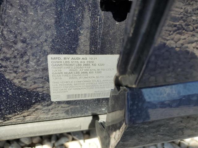 2022 AUDI Q3 WA1AUCF35N1042235