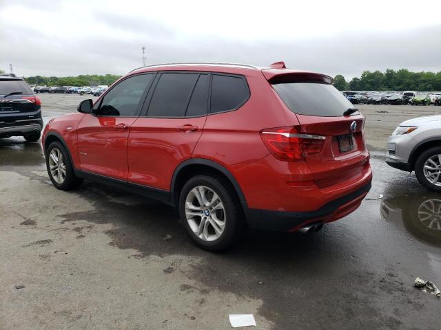 5UXWX7C55H0U39968 2017 BMW X3, photo no. 2