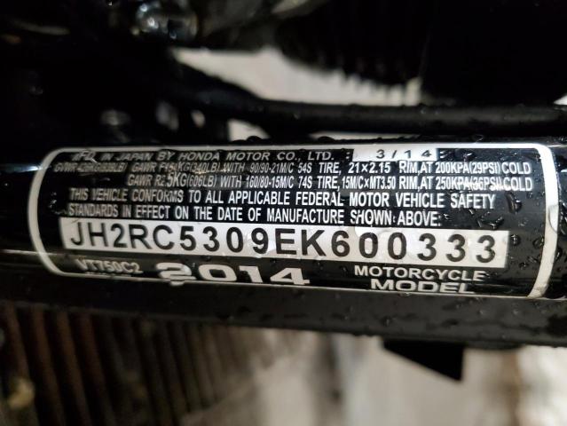 2014 HONDA VT750 C2 - JH2RC5309EK600333