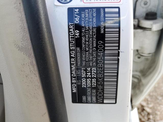 WDDHF5KB2EB054009 Mercedes-Benz E 350