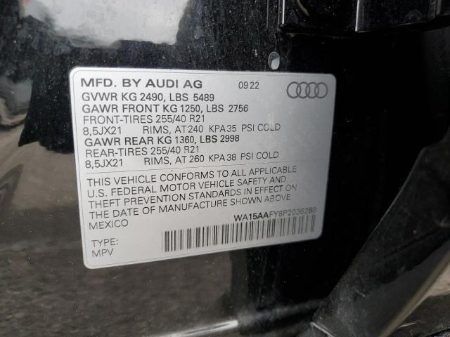 2023 AUDI Q5 SPORTBA - WA15AAFY8P2036288