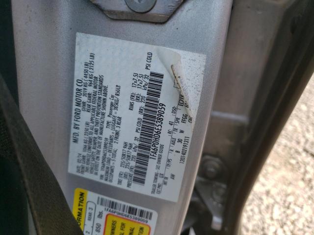 1FA6P0HD6E5389059 Ford FUSION SE