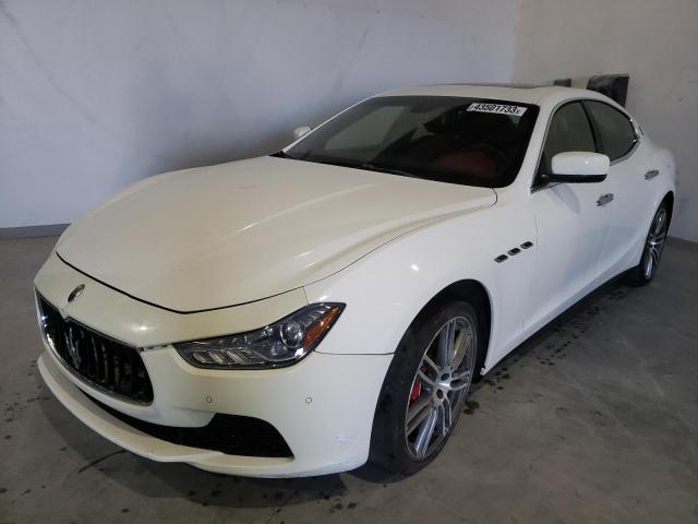 Maserati Ghibli S salvage cars for sale: 2015 Maserati Ghibli S