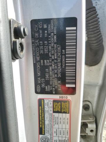 3KPA24AB7KE241067 KIA RIO S