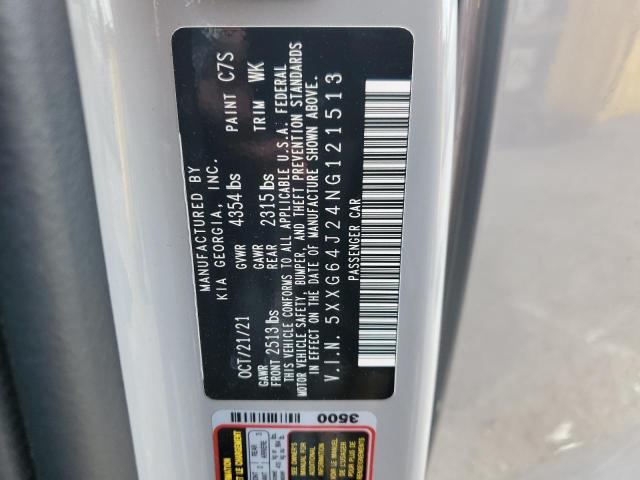 5XXG64J24NG121513 KIA K5 GT LINE