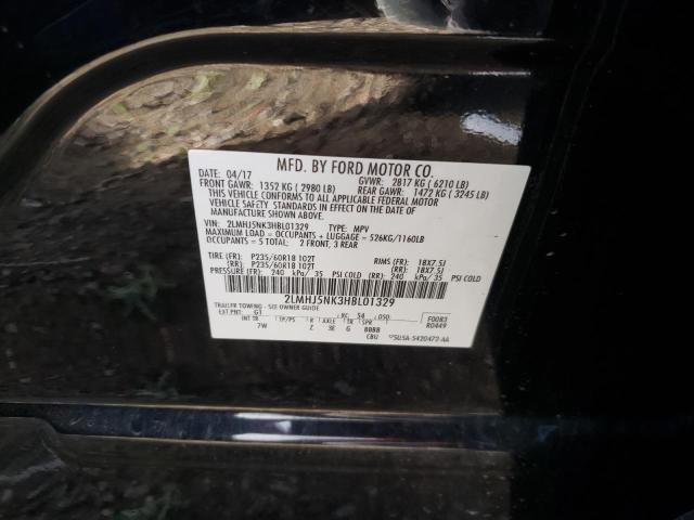 2LMHJ5NK3HBL01329 Lincoln MKT