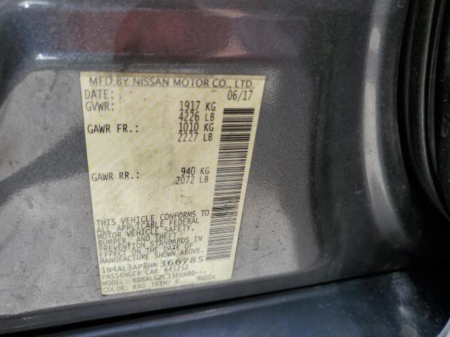 1N4AL3AP8HN366785 Nissan ALTIMA 2.5