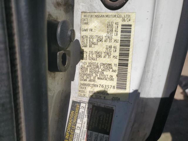 1N6BD0CT9EN763578 Nissan FRONTIER S