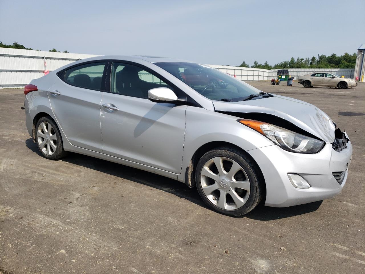 2013 Hyundai Elantra Gls vin: KMHDH4AE1DU970865