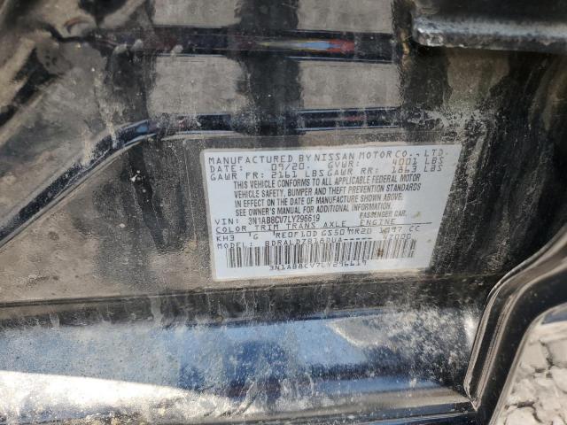 3N1AB8CV7LY296619 Nissan SENTRA SV