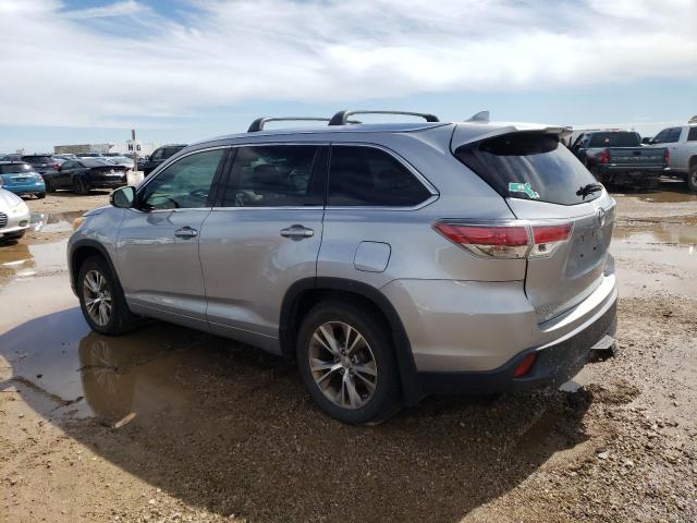 VIN 5TDJKRFHXES031339 2014 Toyota Highlander, Xle no.2