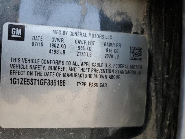 1G1ZE5ST1GF336186 Chevrolet MALIBU LT
