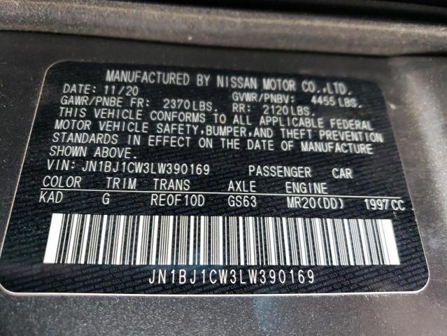 JN1BJ1CW3LW390169 Nissan Rogue Sport S