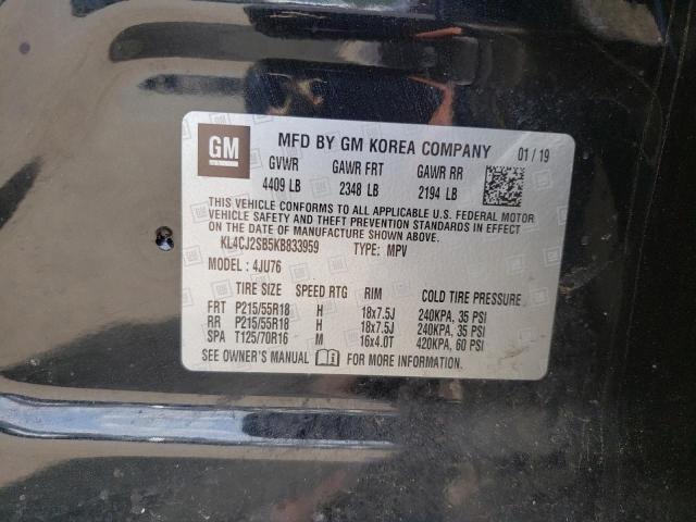 2019 BUICK ENCORE SPO - KL4CJ2SB5KB833959