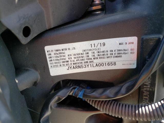 2020 YAMAHA MT09 C JYARN53Y1LA001658