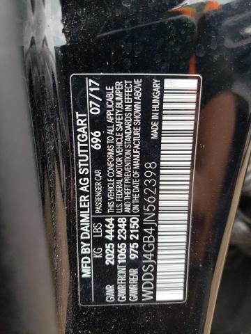 WDDSJ4GB4JN562398 Mercedes-Benz CLA 250 4MATIC
