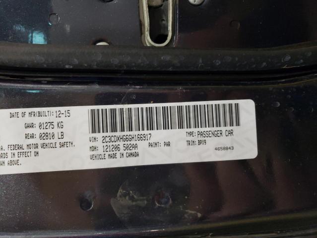 2C3CDXHG6GH166917 Dodge Charger Sxt