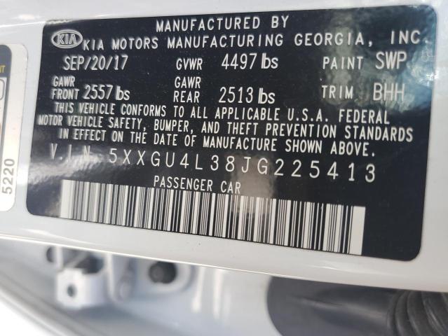5XXGU4L38JG225413 KIA OPTIMA EX