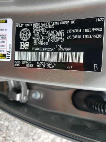 2023 LEXUS NX 250 2T2ADCEZ4PC002847
