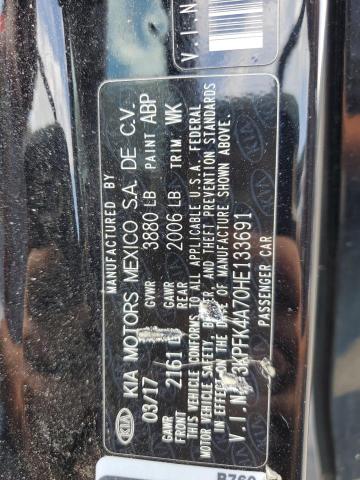 3KPFK4A70HE133691 KIA FORTE LX