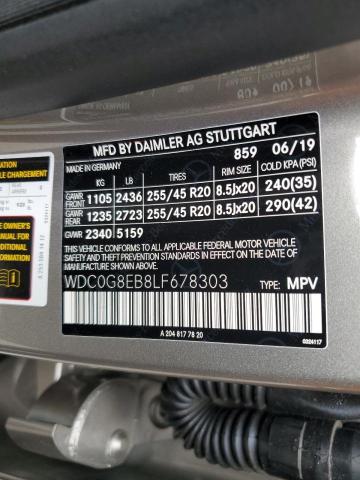 WDC0G8EB8LF678303 Mercedes-Benz Glc 300 4matic
