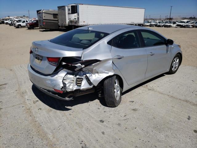 5NPDH4AE1FH549603 Hyundai ELANTRA SE