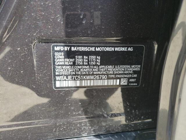 WBAJE7C51KWW26790 BMW 540 XI