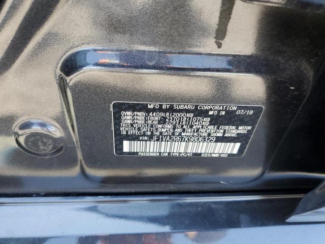 JF1VA2R67K9806329 Subaru Wrx Sti