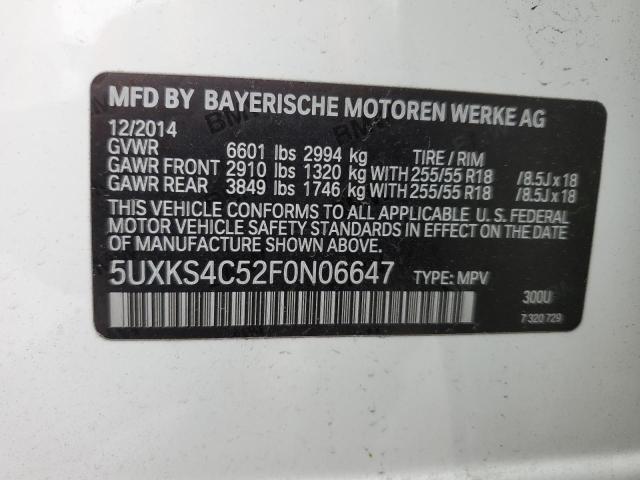 5UXKS4C52F0N06647 2015 BMW X5 - Image 13