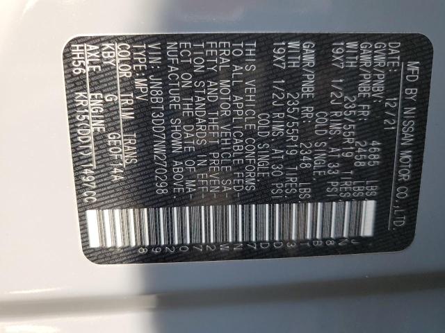 2022 NISSAN ROGUE PLAT - JN8BT3DD7NW270298