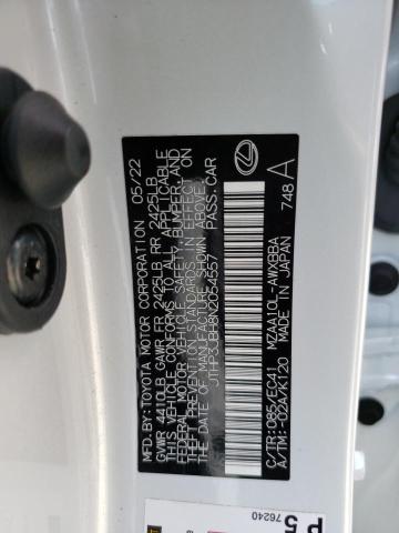 2022 LEXUS UX 200 BAS - JTHP3JBH8N2054557