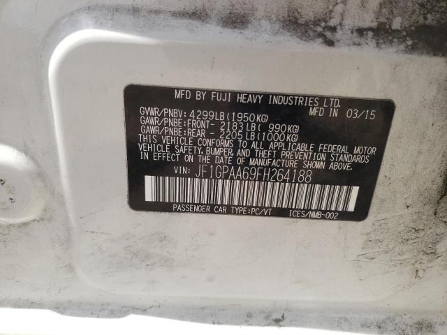 JF1GPAA69FH264188 Subaru Impreza